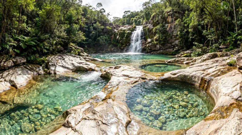 Complexo Capivara com orufos naturais