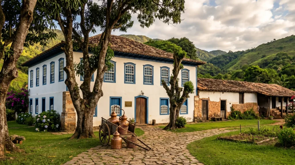 Engenho Boa Vista em Coronel Xavier Chaves - alambique mais antigo do Brasil em funcionamento ininterrupto desde 1755 em Minas Gerais