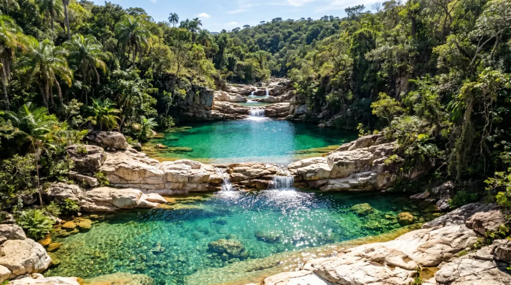 Cachoeira em Capitólio a Cachoeira Lagoa Azul